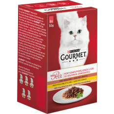 Gourmet Mon Petit 6x50 g siipikarjalajitelma
