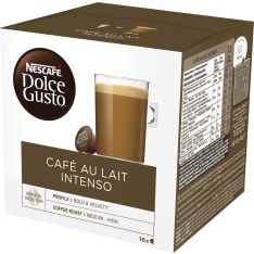 Nescafé Dolce Gusto Café au lait Intenso 16kaps/160g kahvikapseli