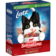Latz Countryside 1 kg beef, chicken flavored vegetables for cats