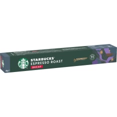 Starbucks Nespresso Decaf Espresso Roast 10kaps/57g kahvikapseli