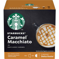 Nescafé Dolce Gusto Starbucks Caramel Macchiato 12kaps/127,8g maitokahvikapseli
