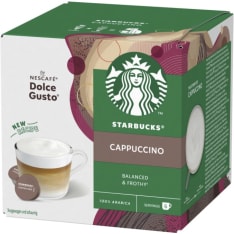 Nescafé Dolce Gusto Starbucks Cappuccino 12kaps/120g maitokahvikapseli