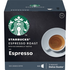 Nescafé Dolce Gusto Starbucks Espresso Roast 12kaps/66g kahvikapseli
