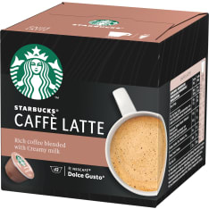 Nescafé Starbucks 12 caps/121.2g Caffe Latte milk coffee capsule
