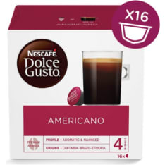 Nescafé Dolce Gusto Americano 16kaps/136g kahvikapseli