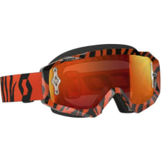 Scott Hustle MX black/fluo orange orange chrome works ajolasit