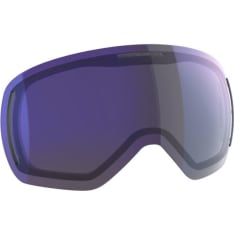 Scott Repl Lens LCG Evo w/ Case solar blue chrome