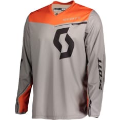 Scott Jersey 350 Dirt Kids harmaa crossipaita