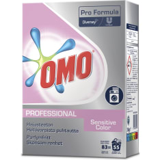 Omo Professional Sensitive Color 3 kg kirjopyykinpesujauhe