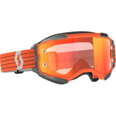Scott Fury orange/grey orange chrome works ajolasit