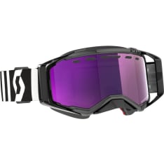 Scott Prospect Snow Cross racing black/white enhancer purple chrome ajolasit