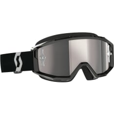 Scott Primal black/white silver chrome works ajolasit