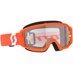 Scott Primal clear orange/white clear works ajolasit