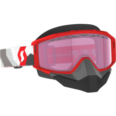 Scott Primal Snow Cross camo white/red rose ajolasit