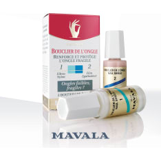 Mavala Nail Shield 2 X 10 ml kaksivaiheinen kynnenlujittaja