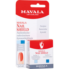 Mavala Nail Shield 2 X 5 ml kaksivaiheinen kynnenlujittaja