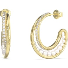 GUESS TINY PEARLY earrings