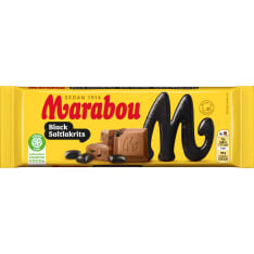 Marabou Black Saltlakrits 100 g suklaalevy
