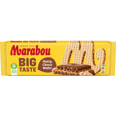 Marabou Big Taste  Nutty Choco Wafer 270 g suklaalevy
