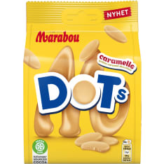 Marabou Dots Caramello 120 g karkkipussi