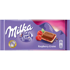 Milka Rasberry 100 g suklaalevy