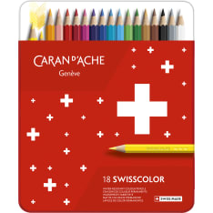 Caran d’Ache Swisscolor 18 kpl puuvärikynä