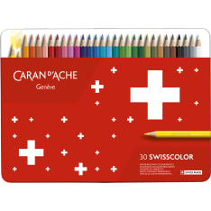 Caran D'Ache 30 Swisscolor Color Pencils