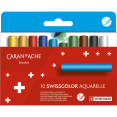 Caran d’Ache Swisscolor 10 kpl akvarelliliitu