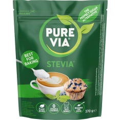 Pure Via Stevia 370g makeutusainejauhe