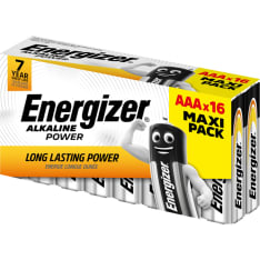 Energizer Power AAA 16 pack Tray