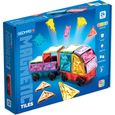 Geomag Magnetic Tiles Gems Vehicles