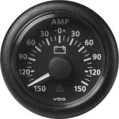 Veratron VDO A2C59512329 VLB 150A/60mV shuntille 12+24V 52mm ampeerimittari