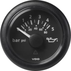 Veratron A2C59514123 VLB 5bar 12+24V moottoriöljyn 52mm painemittari