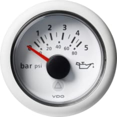 Veratron A2C59514211 VLW 5bar 12+24V moottoriöljyn 52mm painemittari