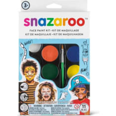 Snazaroo maanläheiset värit kasvomaalaussetti
