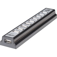 Manhattan Hi-Speed 10-portin USB-hubi
