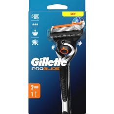 Gillette Proglide shaving brush + 1 replacement blade