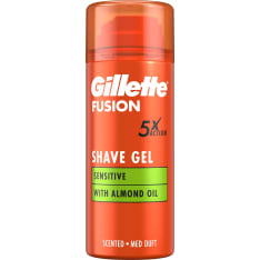 Gillette Fusion Sensitive Gel 75ml parranajogeeli