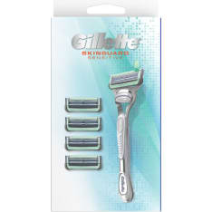 Gillette SkinGuard Sensitive höylä + 5 terää