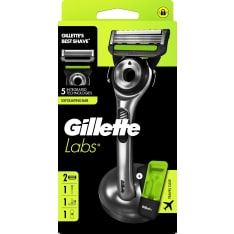 Gillette Labs with Exfoliating Bar partahöylä+matkakotelo+vaihtoterä