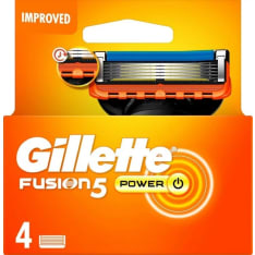 Gillette Fusion Power5 4 kpl terä