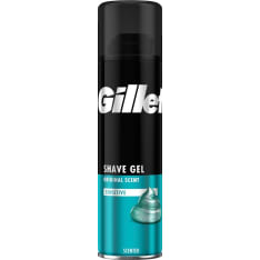 Gillette Sensitive Skin 200 ml parranajogeeli