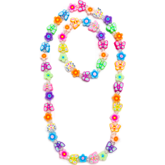 Great Pretenders Flutter Flowers Necklace & Bracelet  korusetti