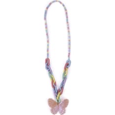 Great Pretenders Kaleidoscope Butterfly Necklace kaulakoru