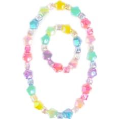 Great Pretenders Wish upon a Rainbow Star Neclace & Bracelet korusetti