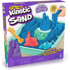 Kinetic Sand Sandbox Set - Blue taikahiekka