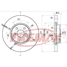 BD-0504 Jarrulevy  Etu