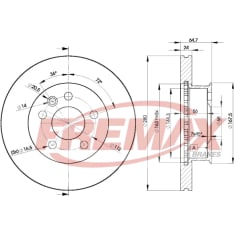 Fremax BD-3014 Jarrulevy, Etu