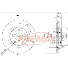 BD-4644 Jarrulevy  Etu
