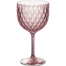 Vaaleanpunainen 540 ml muovinen cocktail lasi